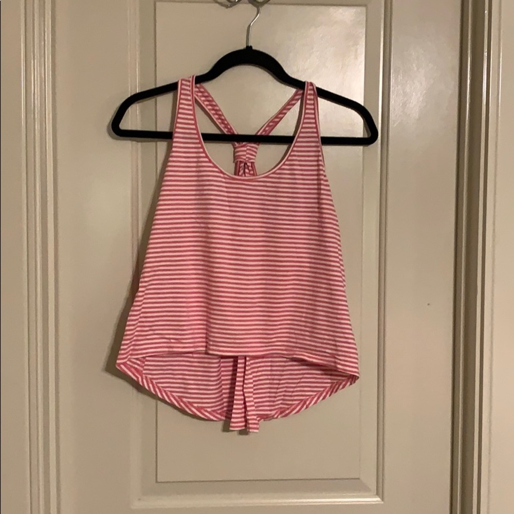 Pink tank top